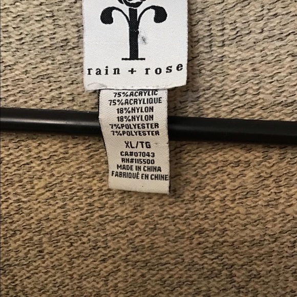 Rain and Rose edge to edge long cardigan - Picture 3 of 4